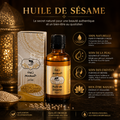Huile de Sésame 100% Naturelle - Nature Drop (50 ml) - زيت السمسم الطبيعي 100% - قطر الطبيعة (50 مل)
