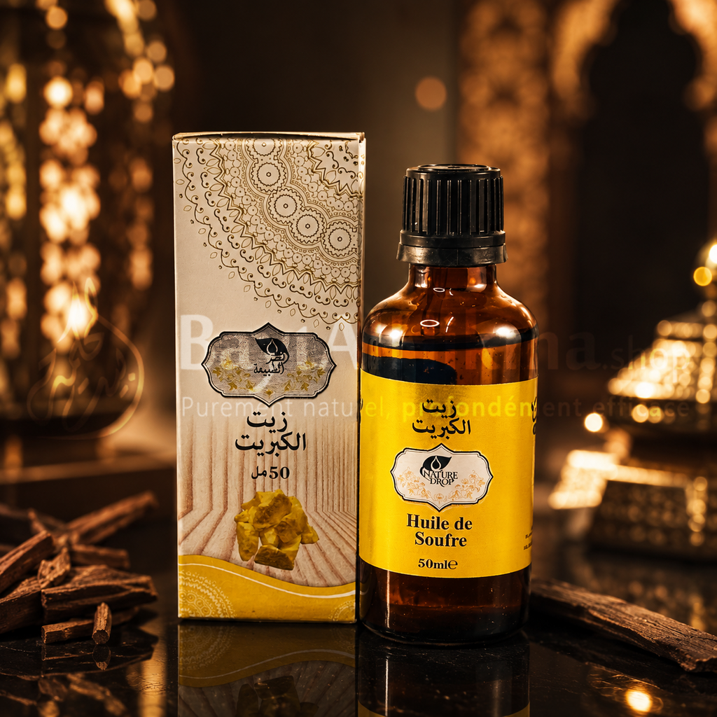 Huile de Soufre Naturelle – 50 ml - زيت الكبريت الطبيعي – 50 مل