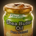 Huile de Beurre de Karité 100% Pure et Naturelle - FloraBio - زيت زبدة الشيا نقي وطبيعي 100% - فلورا بيو